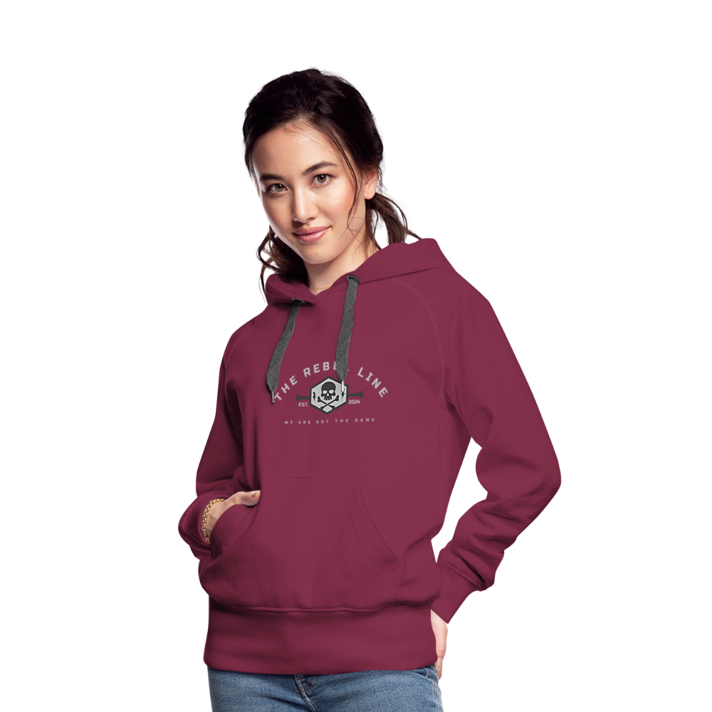 Women’s Premium Hoodie - burgundy