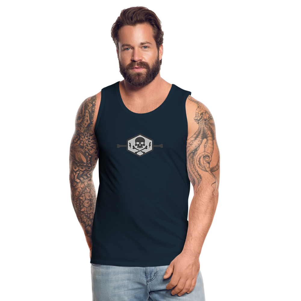 Men’s Premium Tank - deep navy