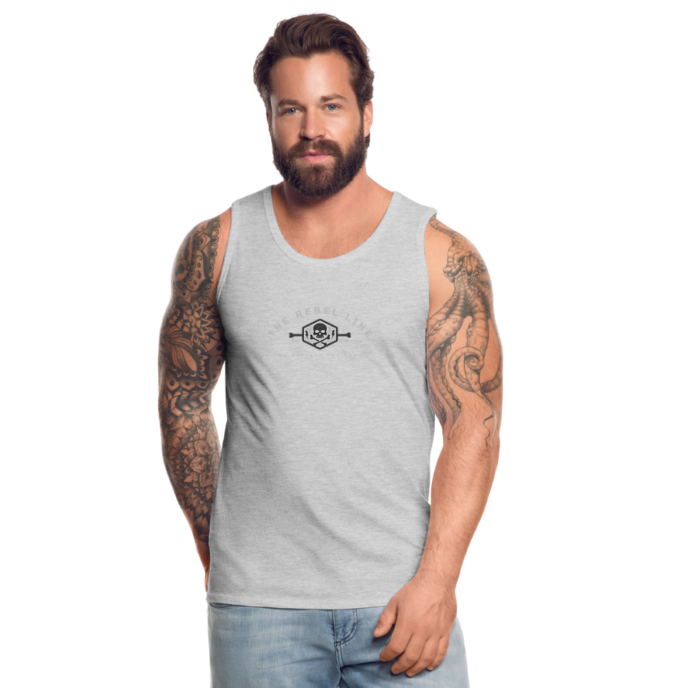 Men’s Premium Tank - heather gray