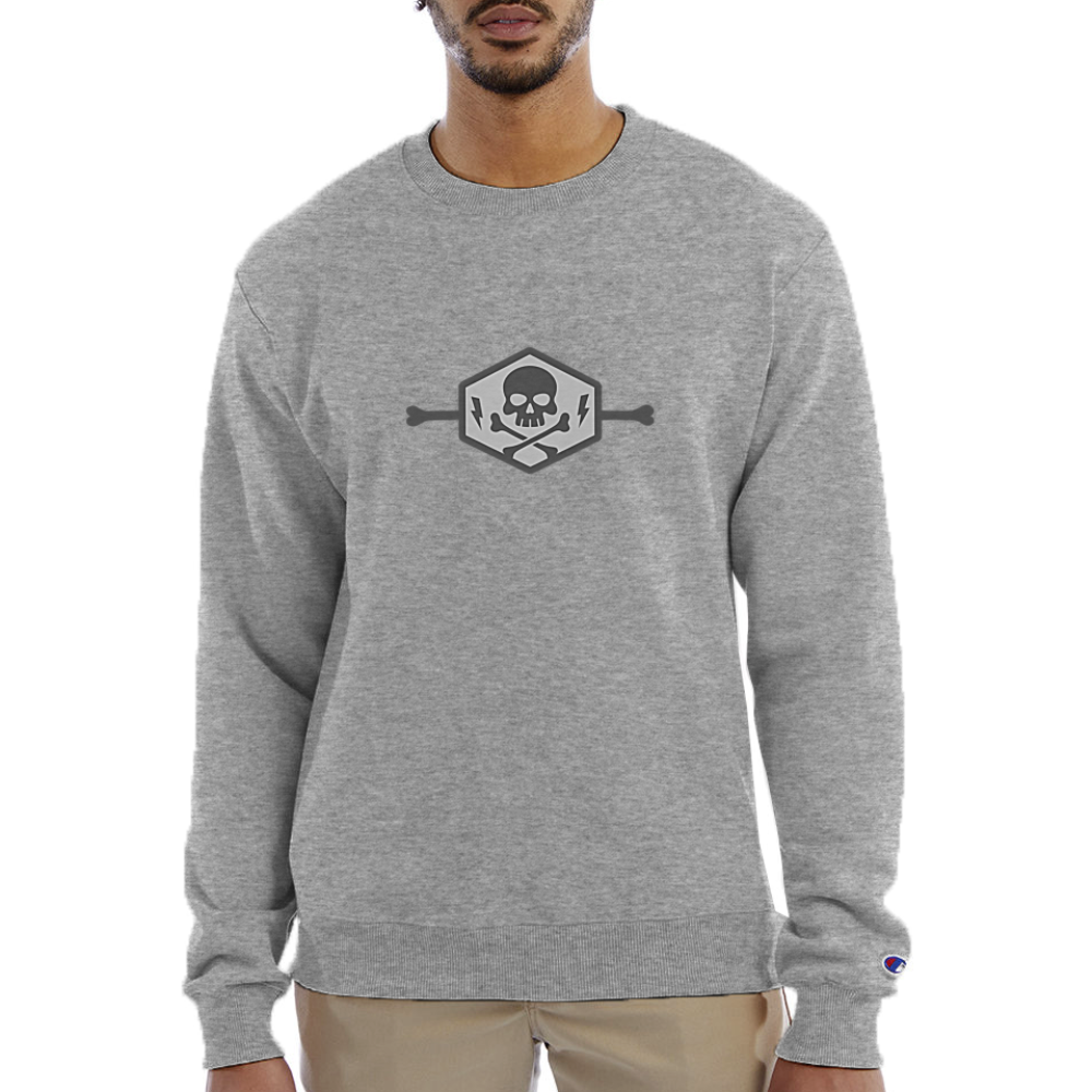 Champion Unisex Powerblend Sweatshirt - heather gray