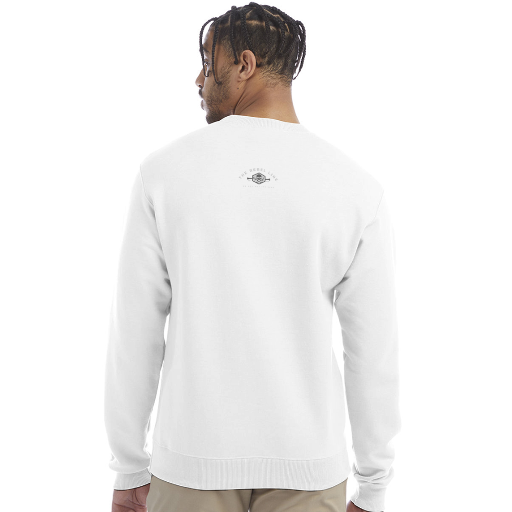 Champion Unisex Powerblend Sweatshirt - white