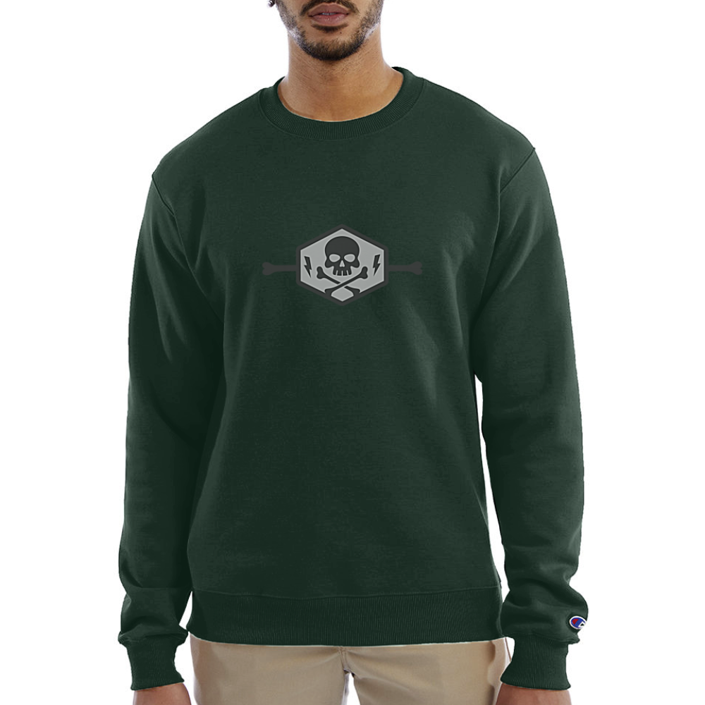 Champion Unisex Powerblend Sweatshirt - Dark Green