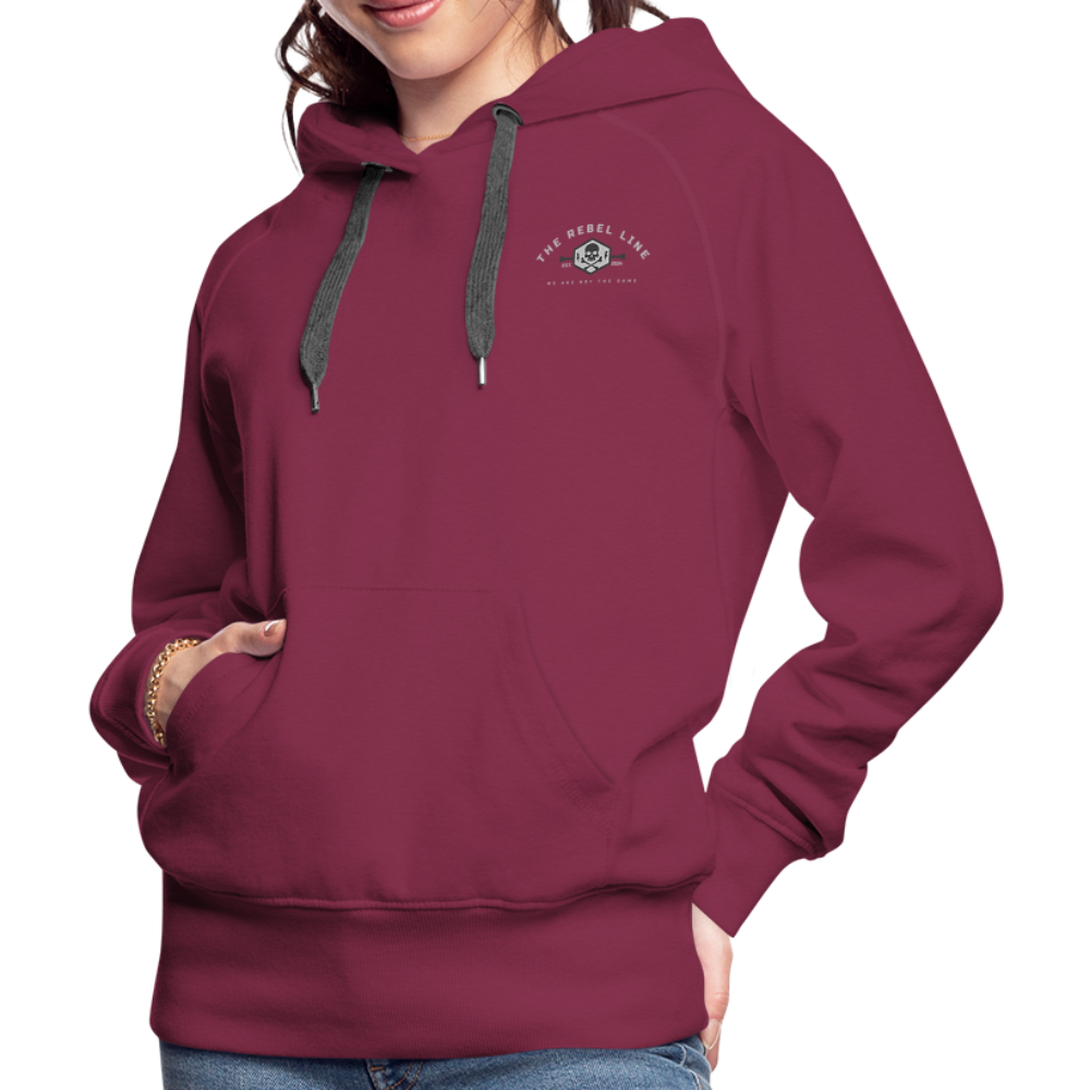 Women’s Premium Hoodie - burgundy