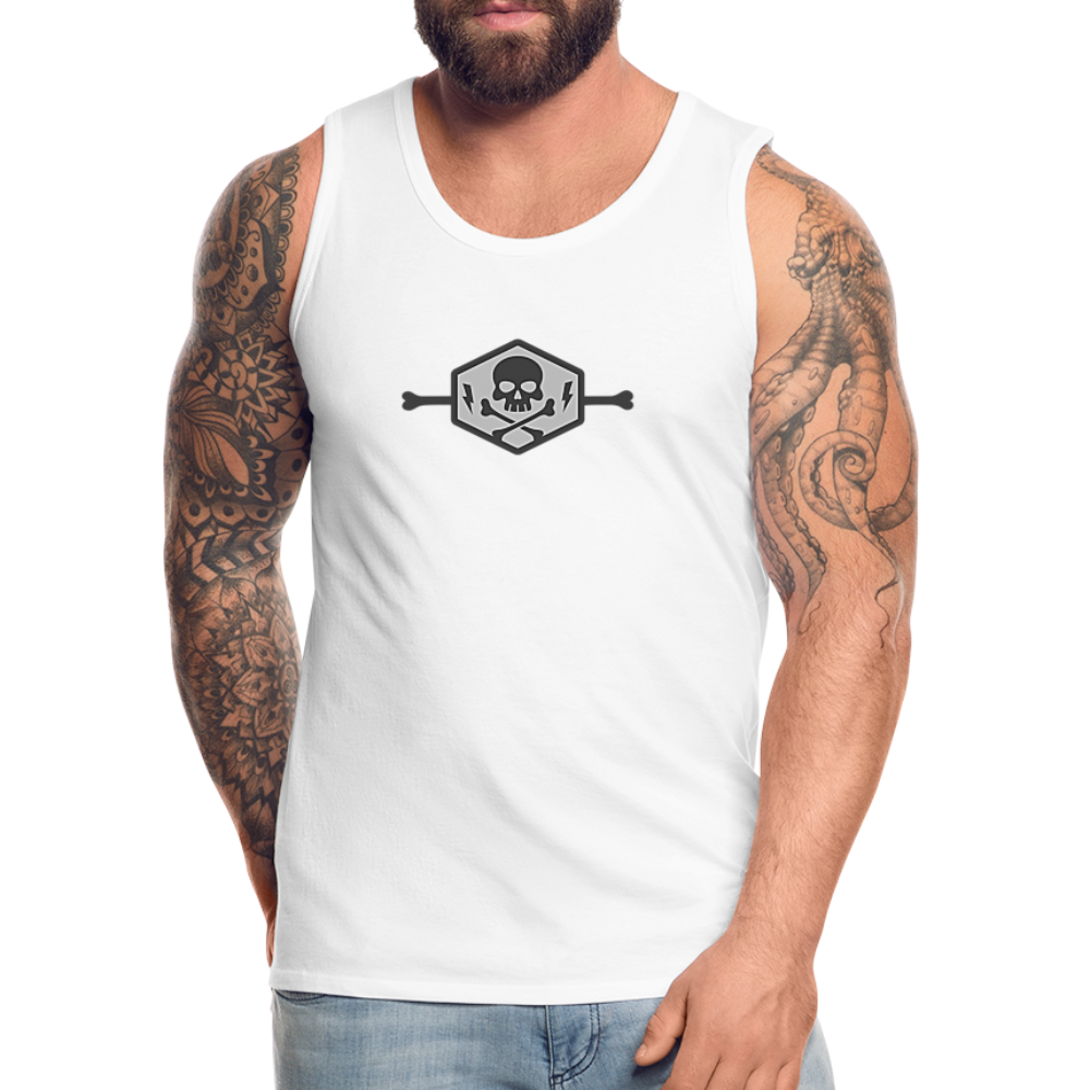 Men’s Premium Tank - white