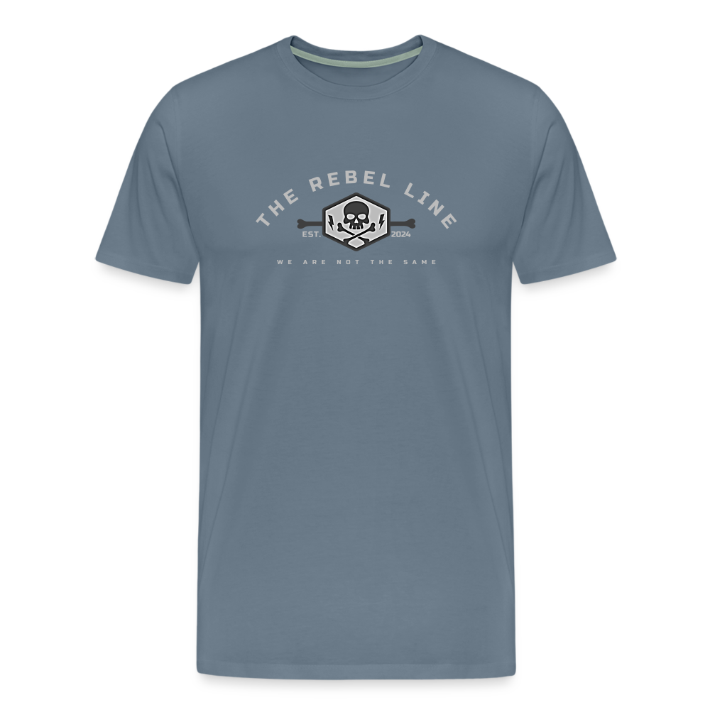 Men's Premium T-Shirt - steel blue