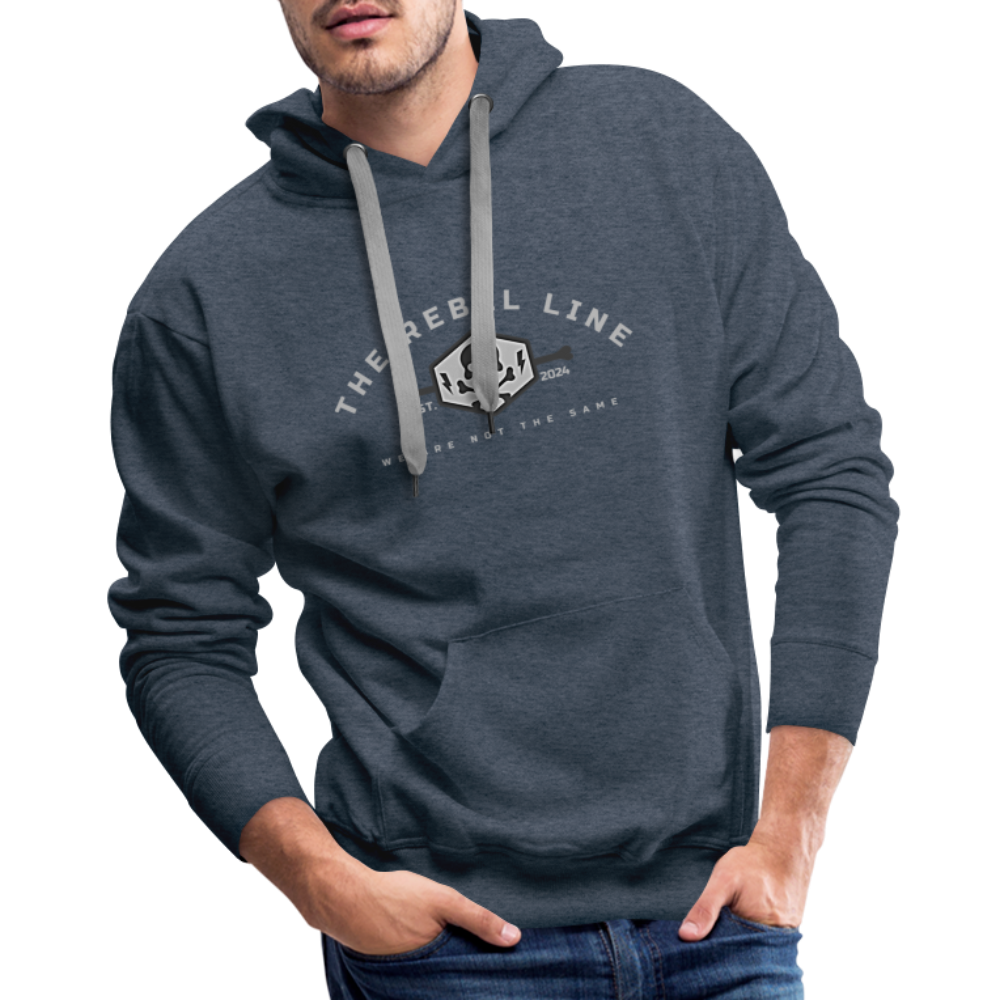 Men’s Premium Hoodie - heather denim