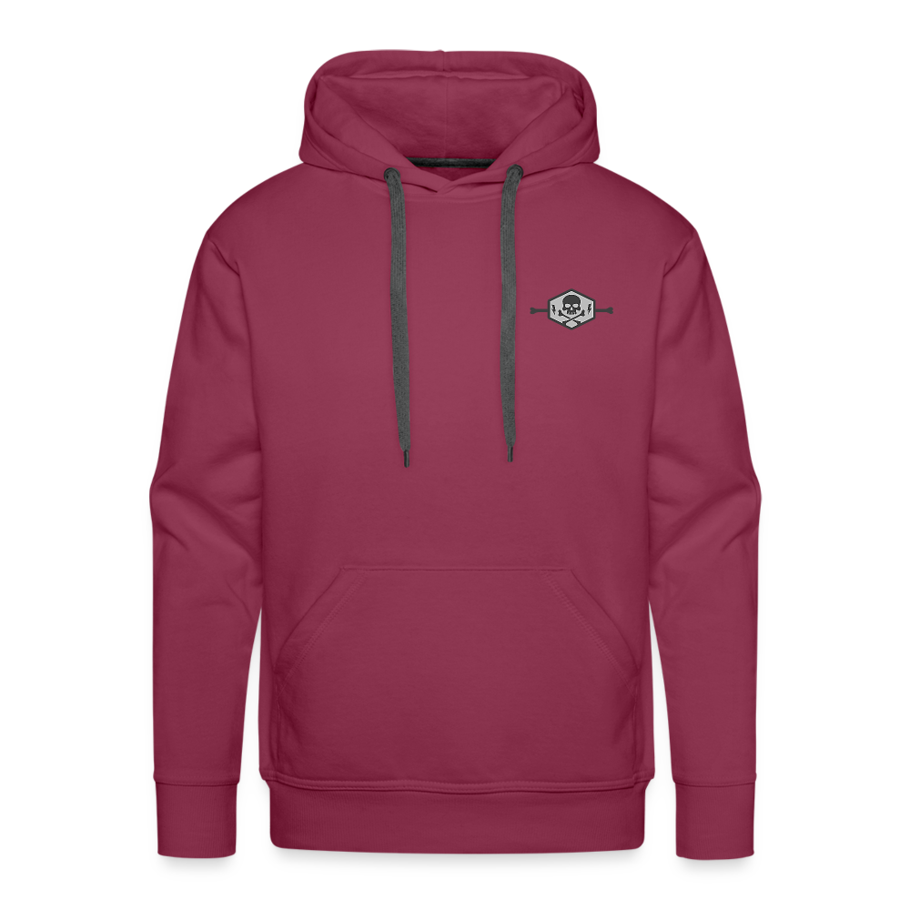 Men’s Premium Hoodie - flag - burgundy