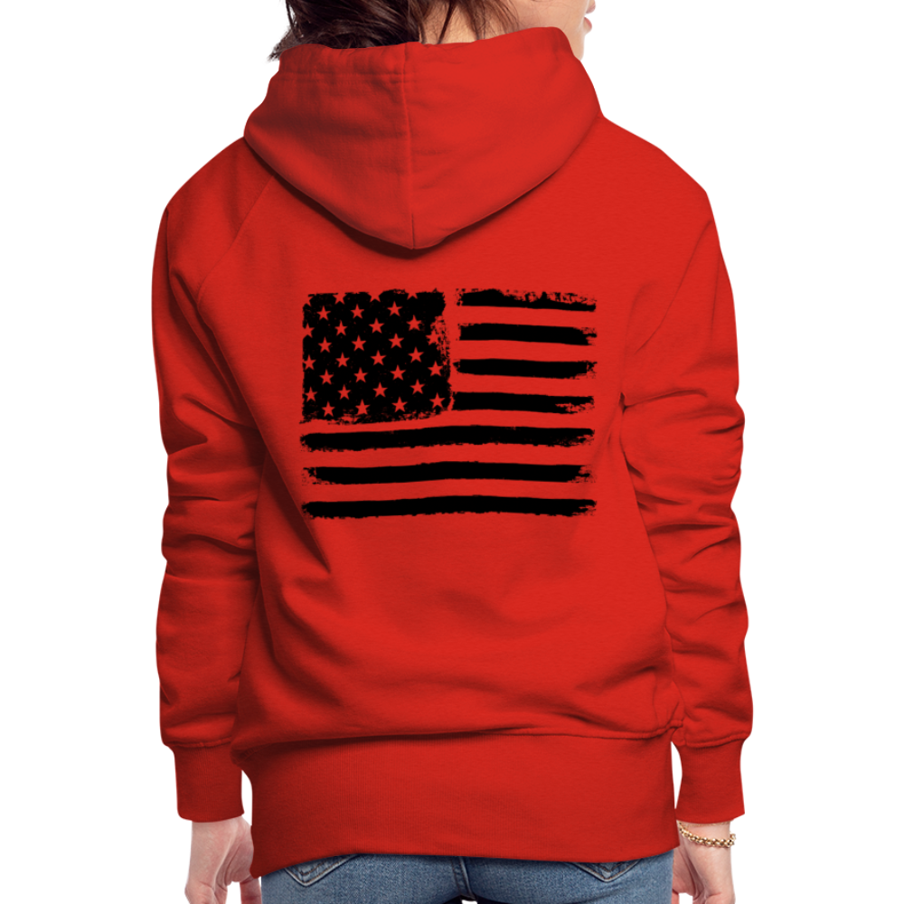 Women’s Premium Hoodie - red