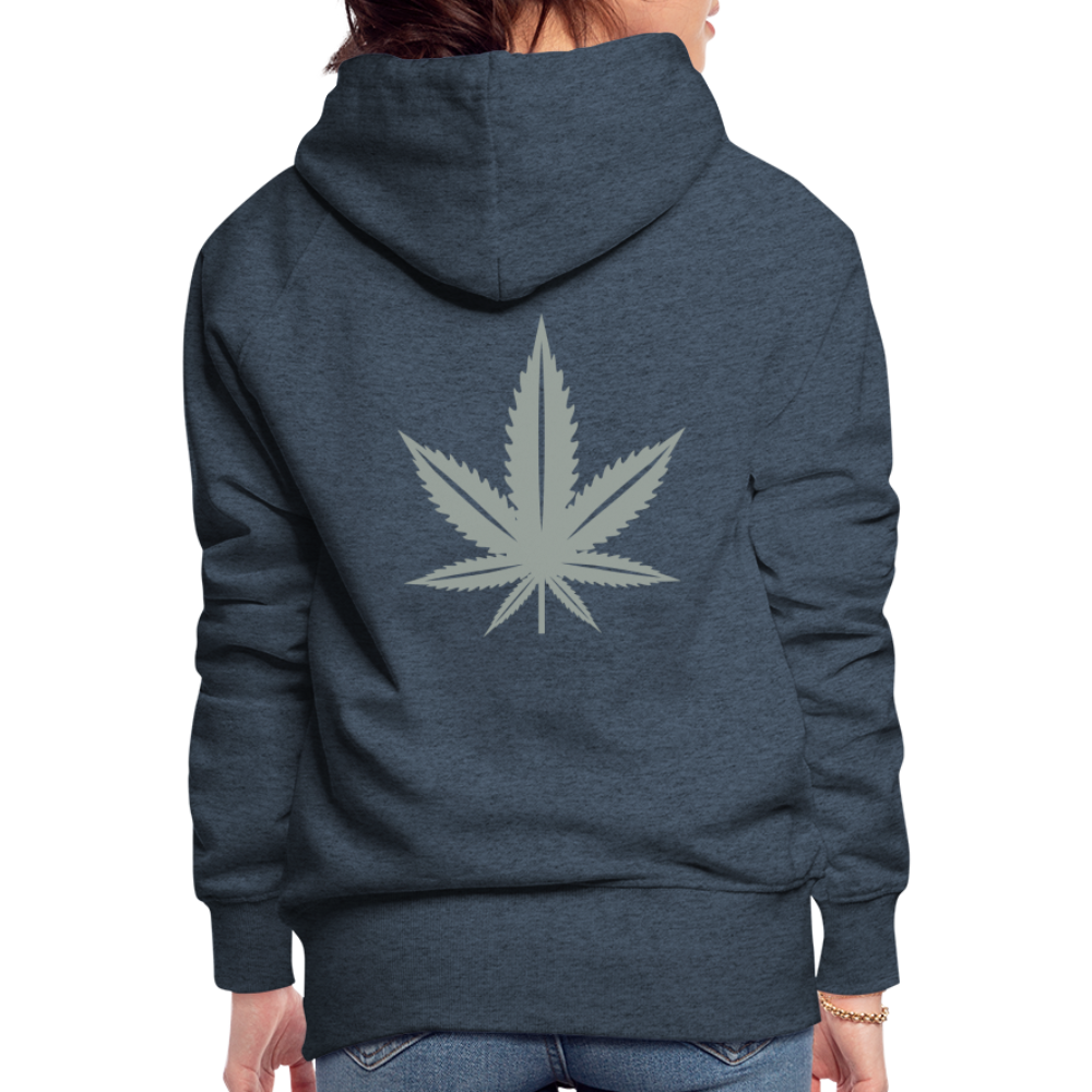 Women’s Premium Hoodie - 420 - heather denim