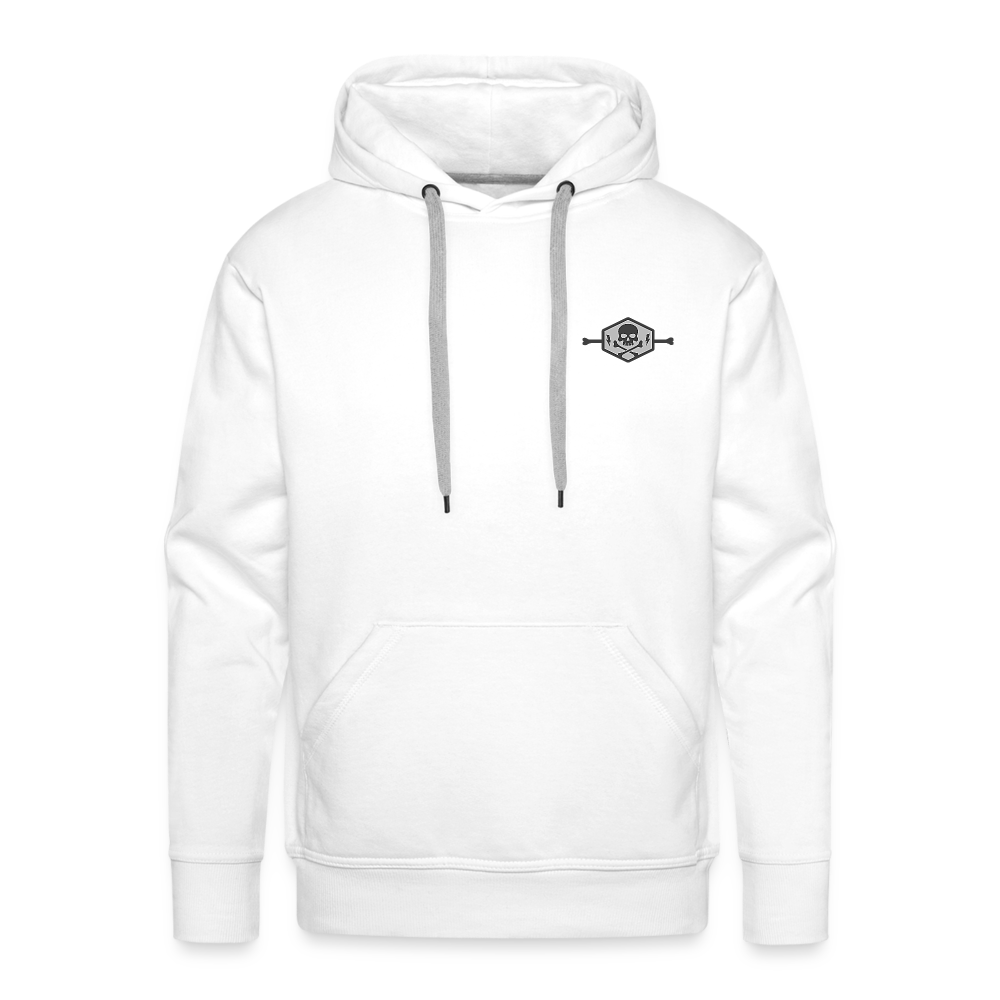 Men’s Premium Hoodie - flag - white