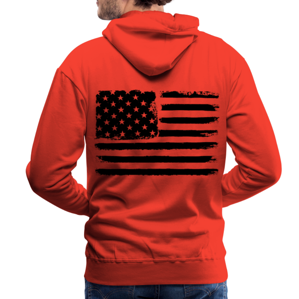 Men’s Premium Hoodie - flag - red