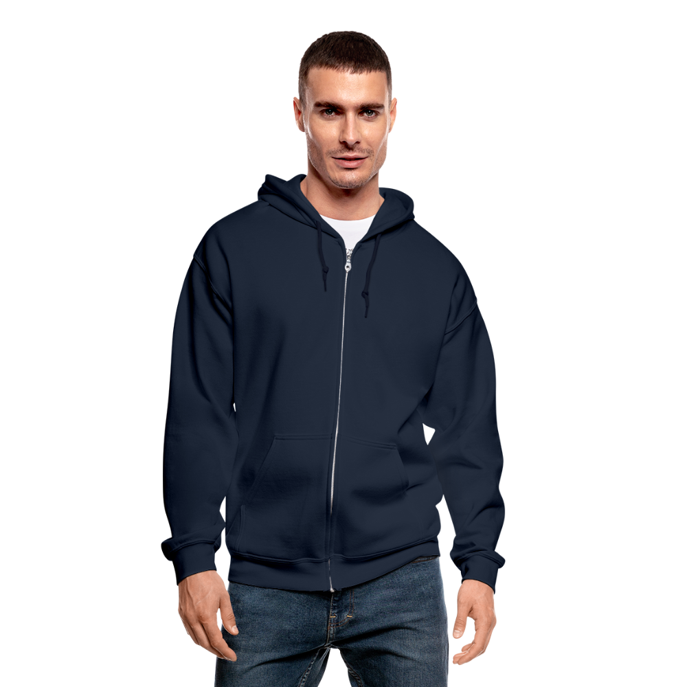 Gildan Heavy Blend Adult Zip Hoodie - navy