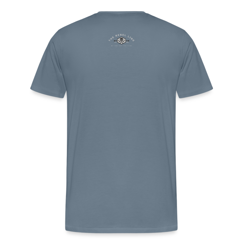 Men's Premium T-Shirt - steel blue