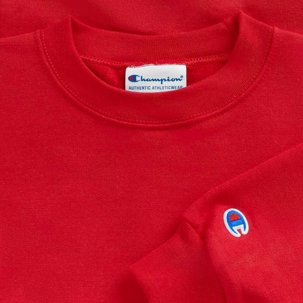 Champion Unisex Powerblend Sweatshirt - Scarlet