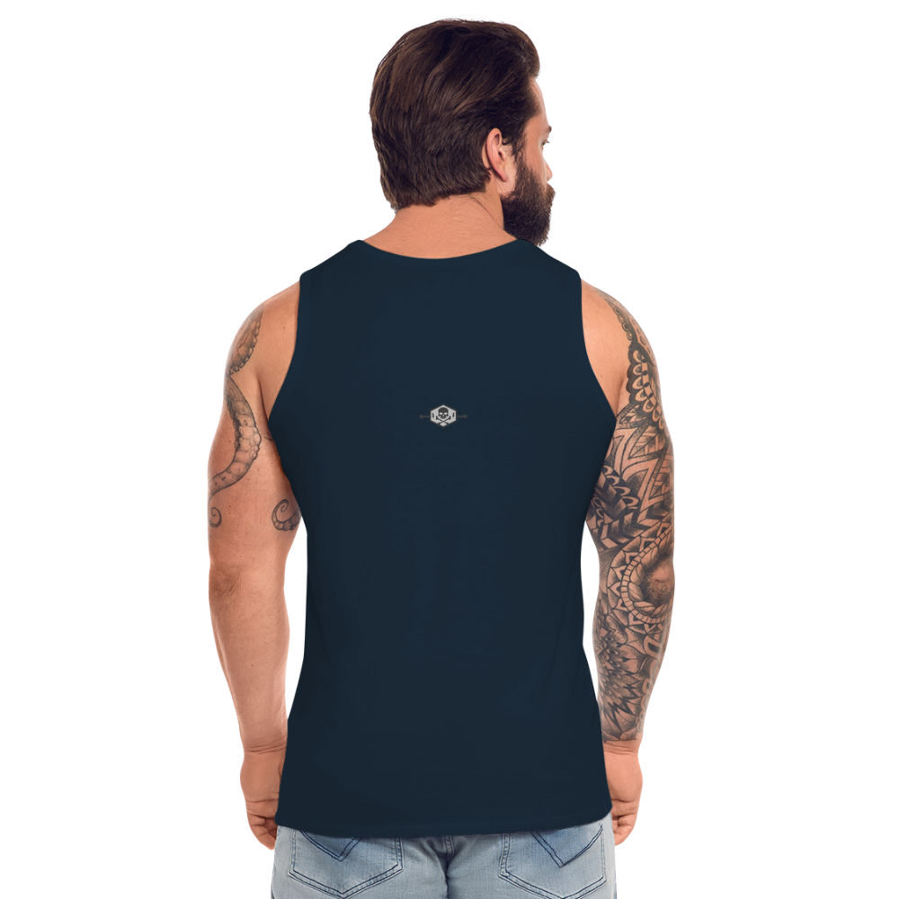 Men’s Premium Tank - deep navy