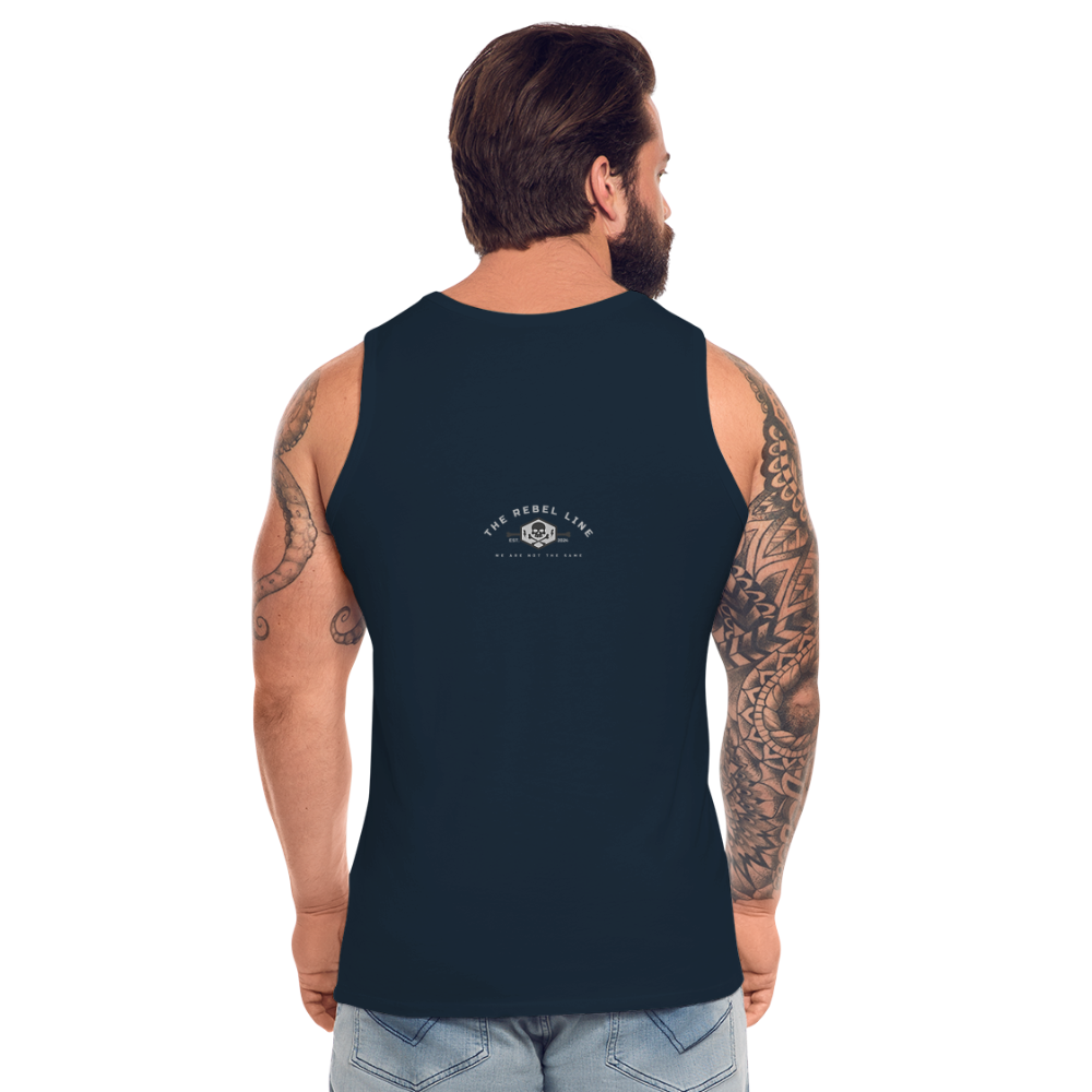 Men’s Premium Tank - deep navy