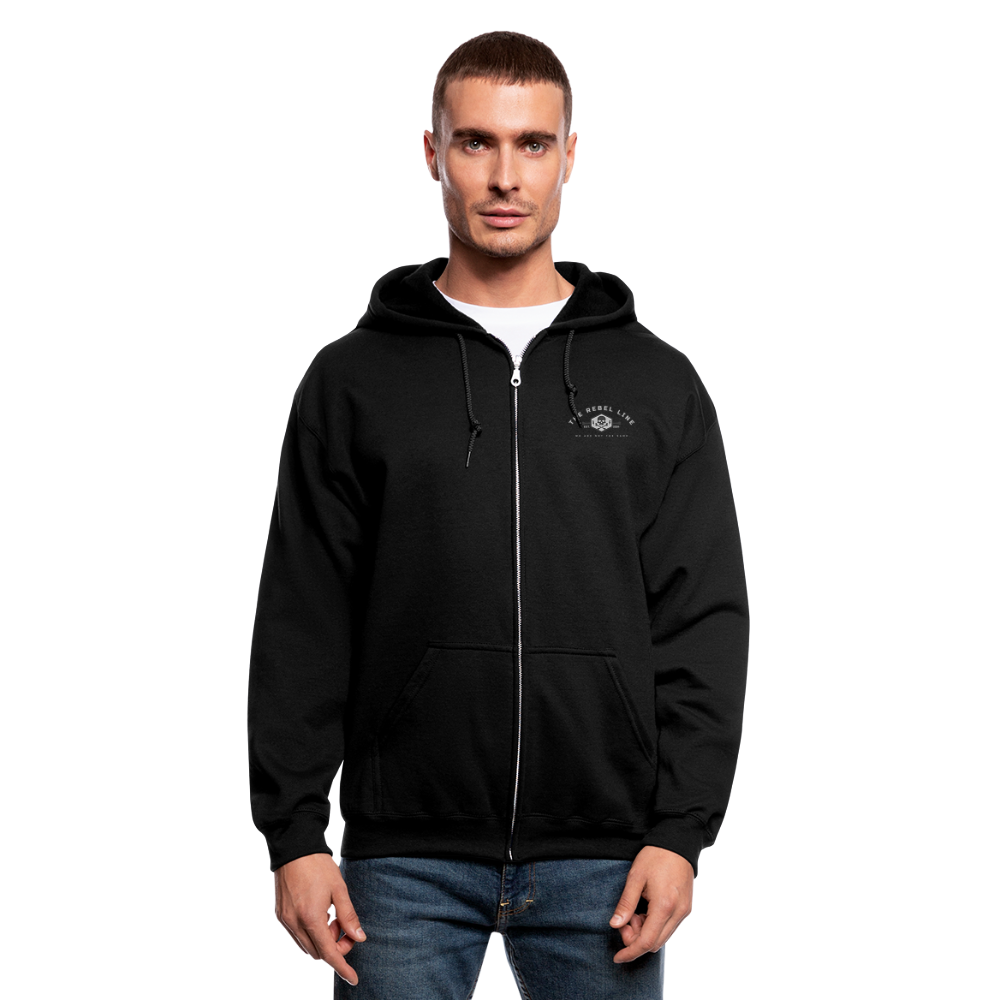 Zip Hoodie - black