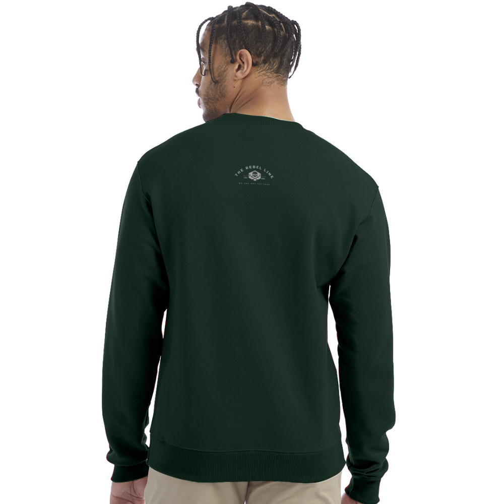 Champion Unisex Powerblend Sweatshirt - Dark Green