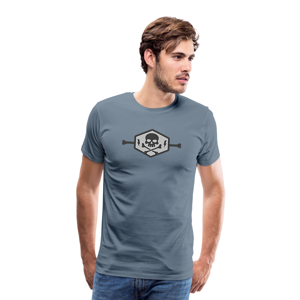 Men's Premium T-Shirt - steel blue