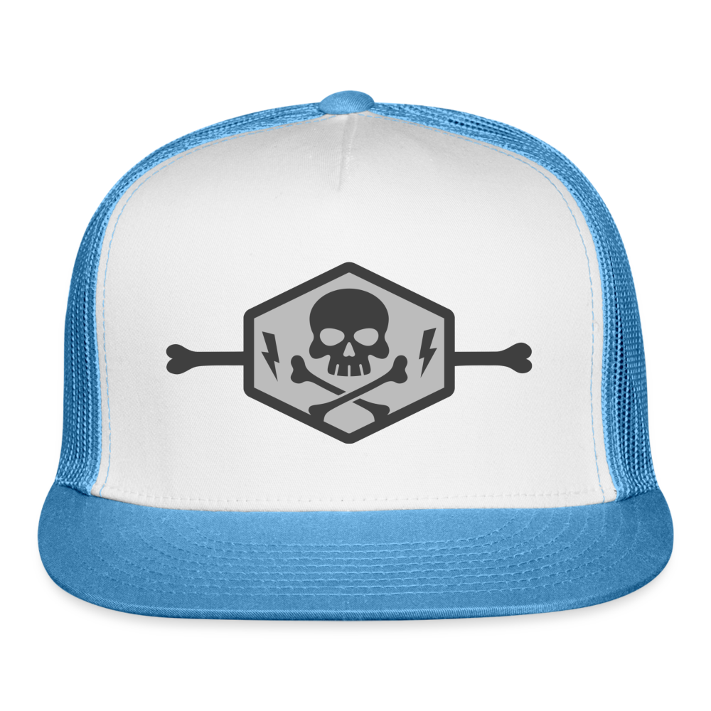 Trucker Hat - white/blue