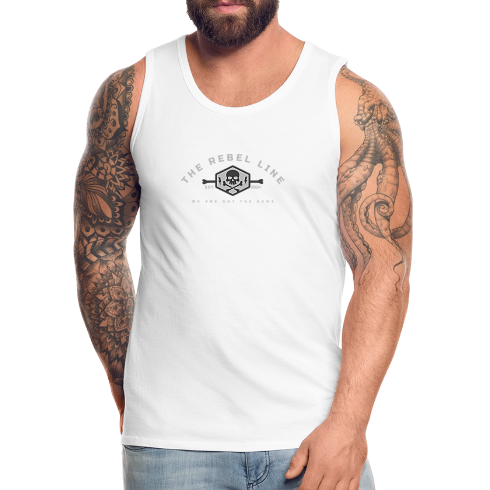 Men’s Premium Tank - white