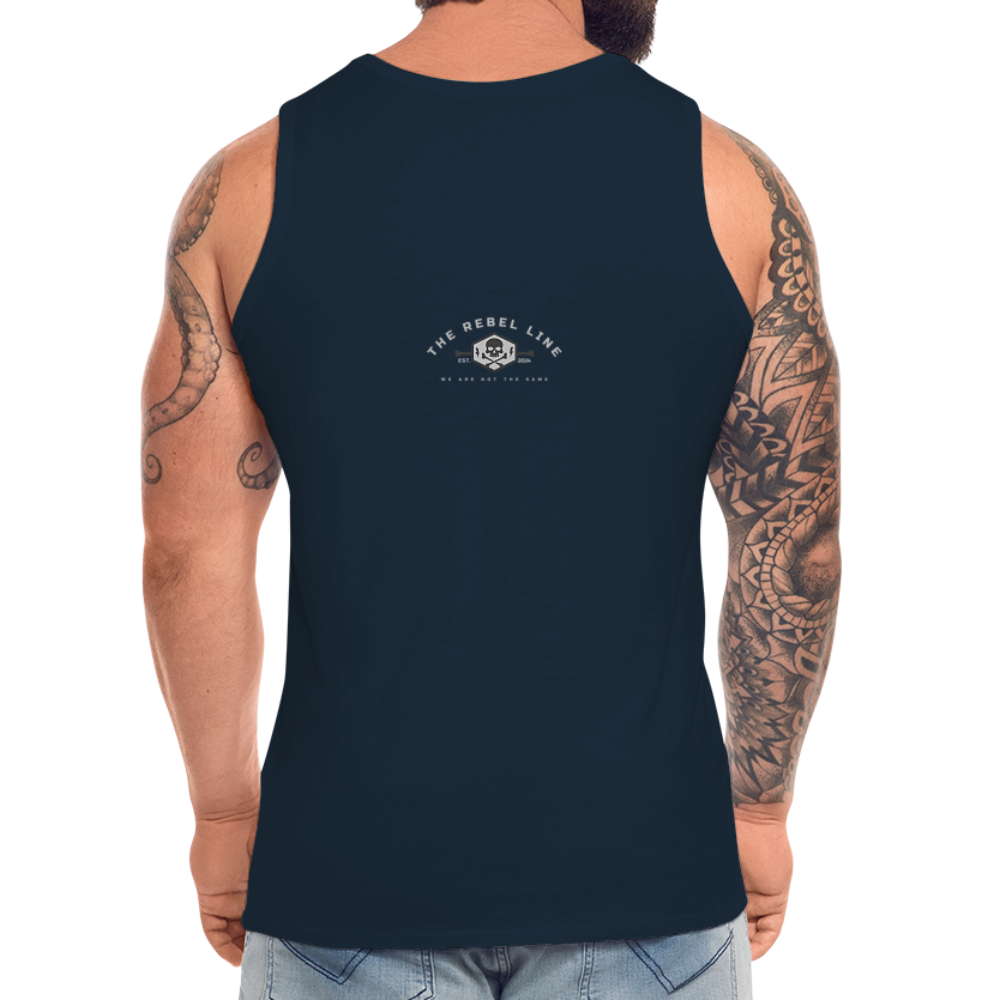 Men’s Premium Tank - deep navy