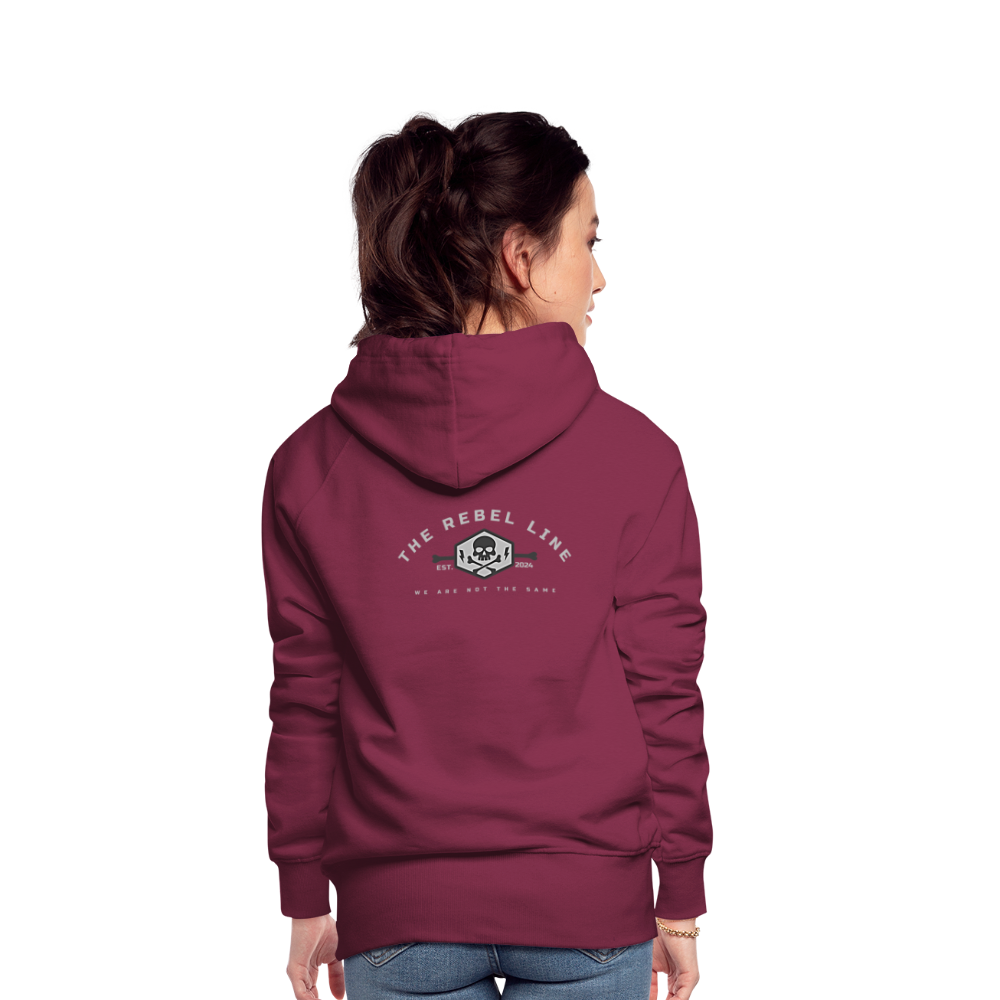 Women’s Premium Hoodie - burgundy