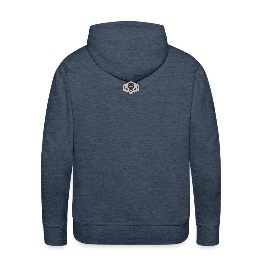 Men’s Premium Hoodie - heather denim