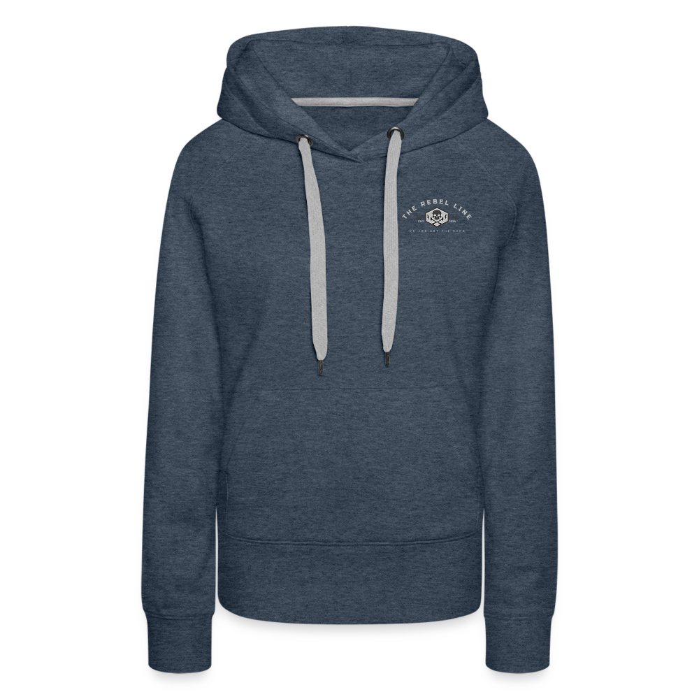 Women’s Premium Hoodie - heather denim