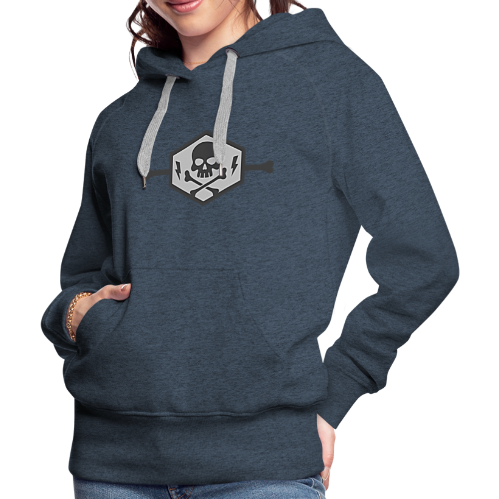 Women’s Premium Hoodie - heather denim